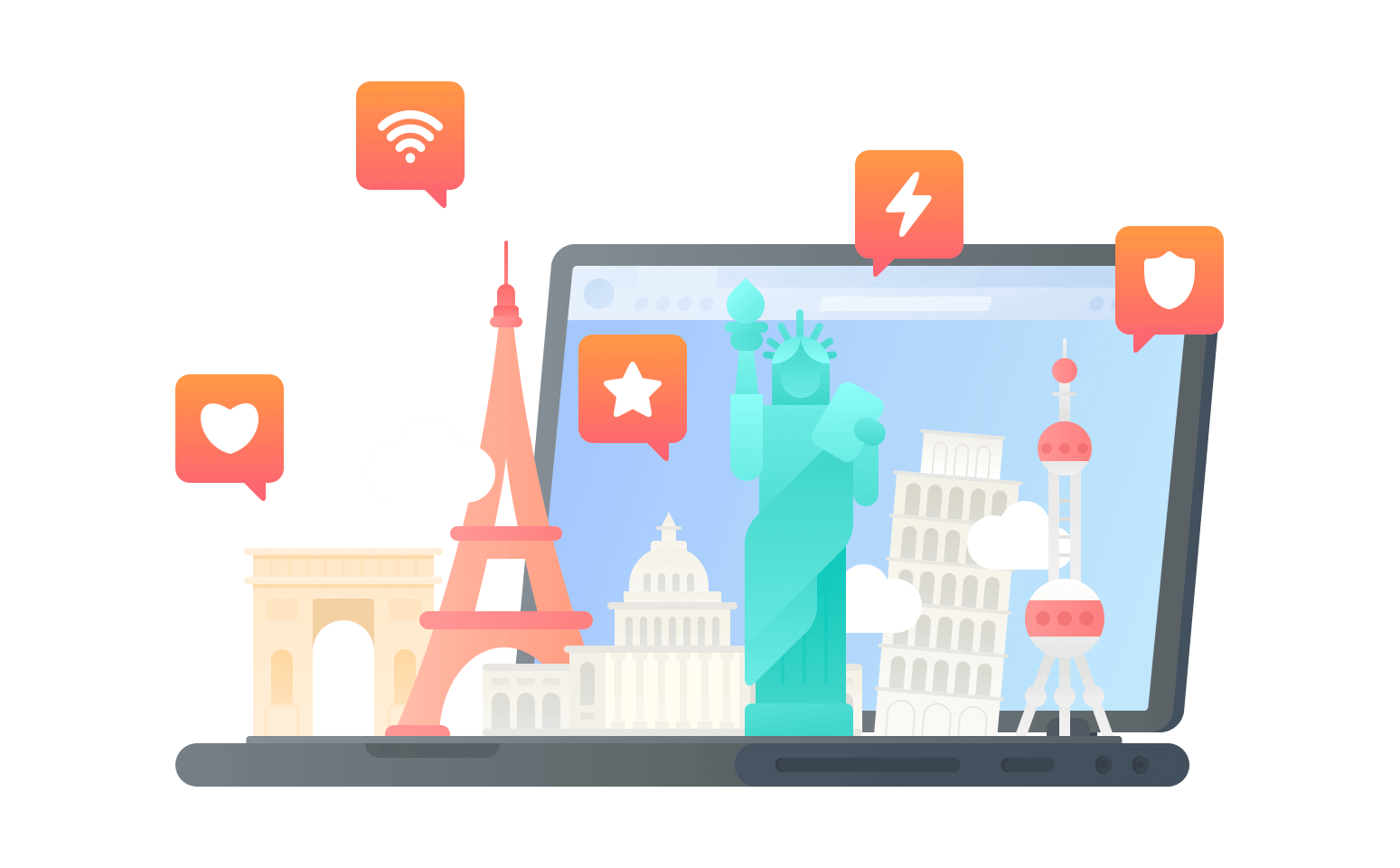 在托克劳群岛连接到中国的加速器 - 华人VPN